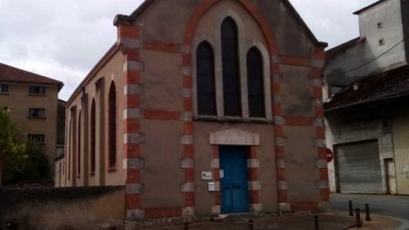 L'histoire du temple de Fleurance par Daniel Calladine