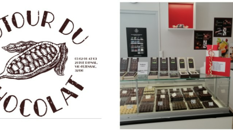 Opération Noël de la boutique "Autour du chocolat" !