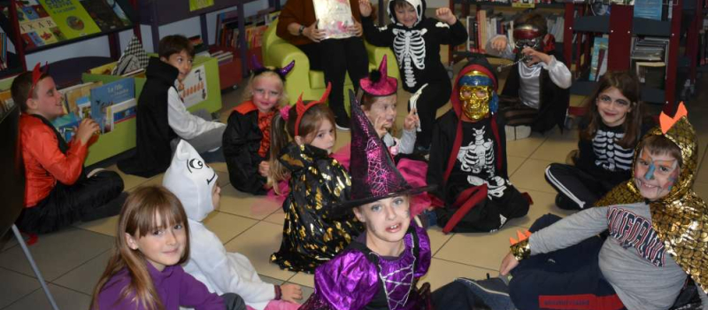 Halloween à la médiathèque