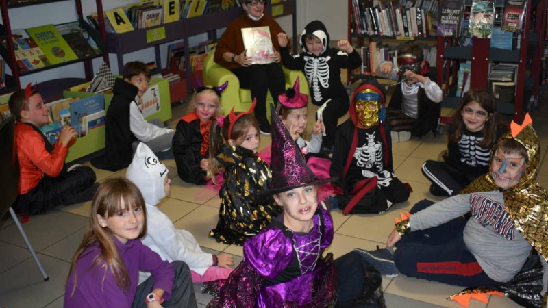 Halloween à la médiathèque