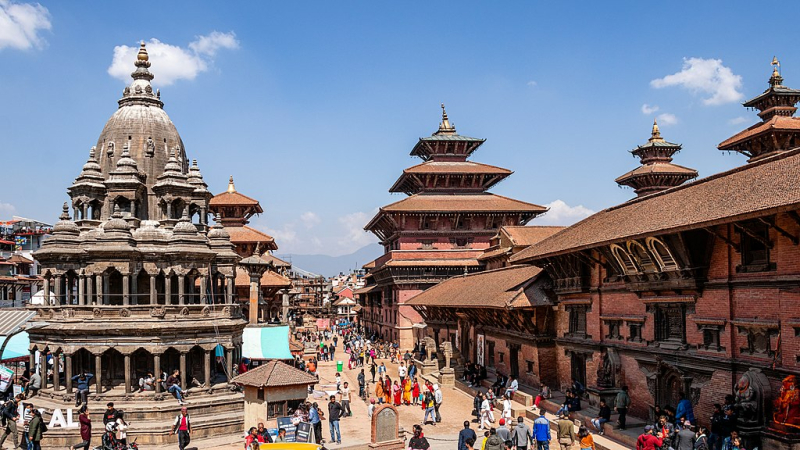 Gers Himalaya reçoit le maire de Patan, Népal