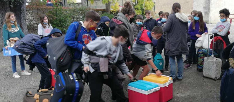 Une classe en séjour à l’Oustal