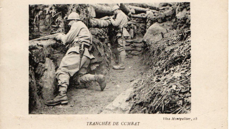 Dernière carte du front...