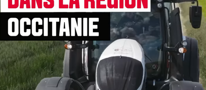 Le "Tour de France de l’innovation agricole en tracteur" fait une étape dans le Gers