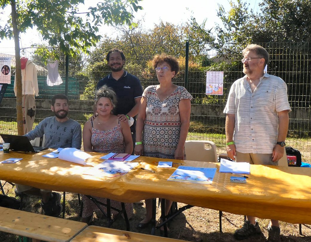 Lors de la Journée des Associations, le bureau a reçu de nombreuses inscriptions