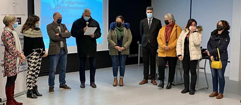 44 ordinateurs pour les élèves de 6ème du collège de Plaisance