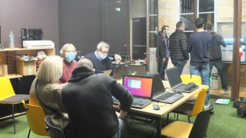 Le groupe Fablab à nouveau réuni pour la semaine de l'industrie