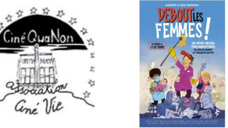 Rappel : ciné-débat autour du film "Debout les femmes"