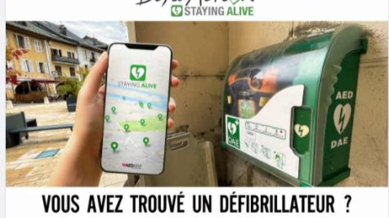Aidez au recensement des défibrilateurs