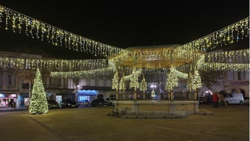 Les illuminations de Noël sont en place