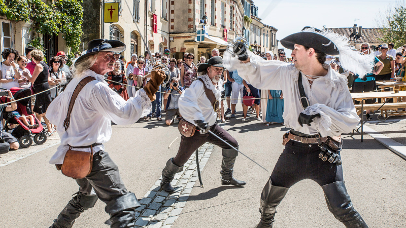 Lupiac : dynamisme de l'association qui organise le Festival : d'Artagnan chez d'Artagnan