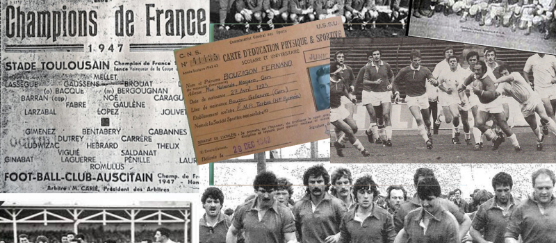 L'opération "La Grande Collecte" des archives du Rugby Gersois du 9 au 11 décembre aux Archives Départementales