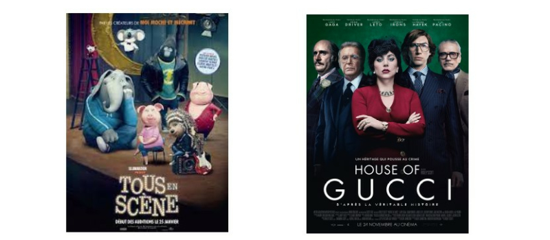 Un film d'animation en avant-première et l'histoire de la marque de luxe Gucci dimanche au cinéma