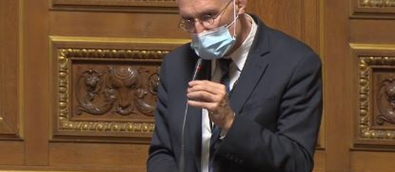 Avec l’ensemble de ses collègues sénateurs, Franck Montaugé
