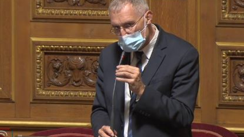Avec l’ensemble de ses collègues sénateurs, Franck Montaugé