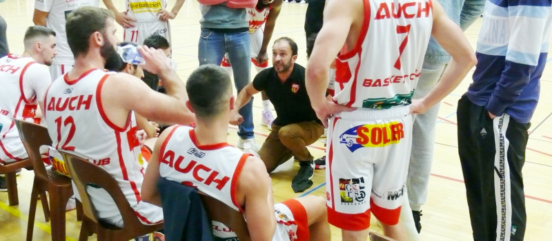 "Les Auscitains ont du cœur", c'est le coach, Jérôme Séailles, qui le dit