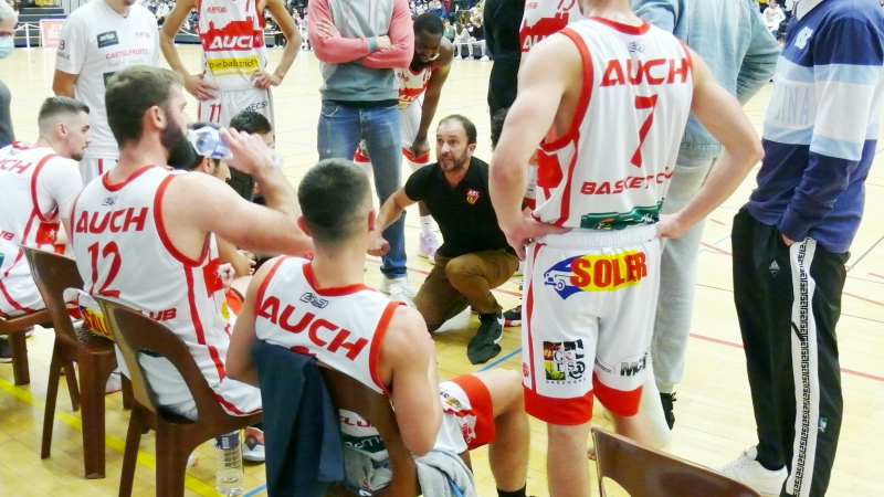 "Les Auscitains ont du cœur", c'est le coach, Jérôme Séailles, qui le dit
