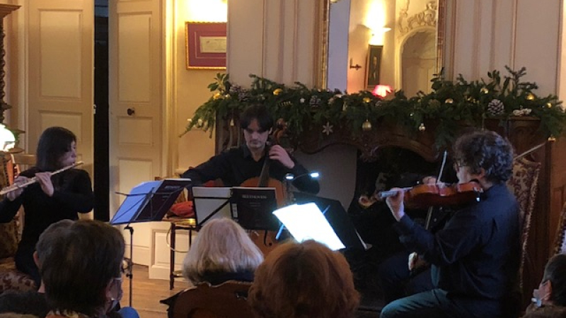 Une deuxième fois, le quatuor Ganne a enchanté son public