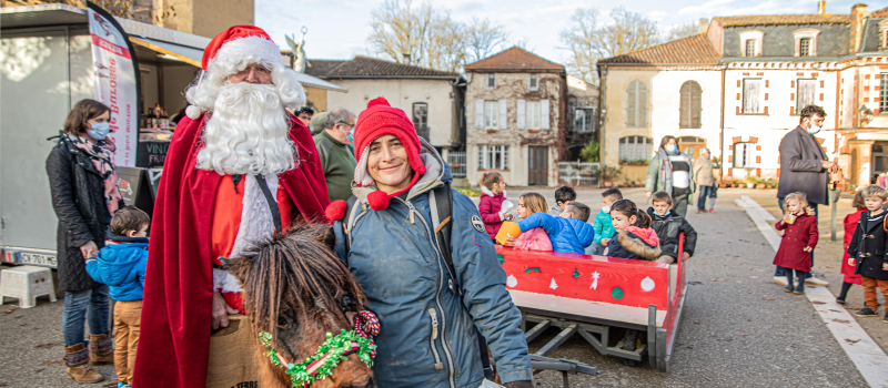 Lupiac: le marché de Noël a été l'occasion de nombreuses festivités