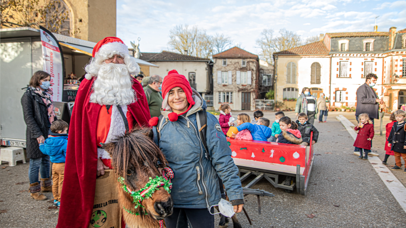 Lupiac: le marché de Noël a été l'occasion de nombreuses festivités