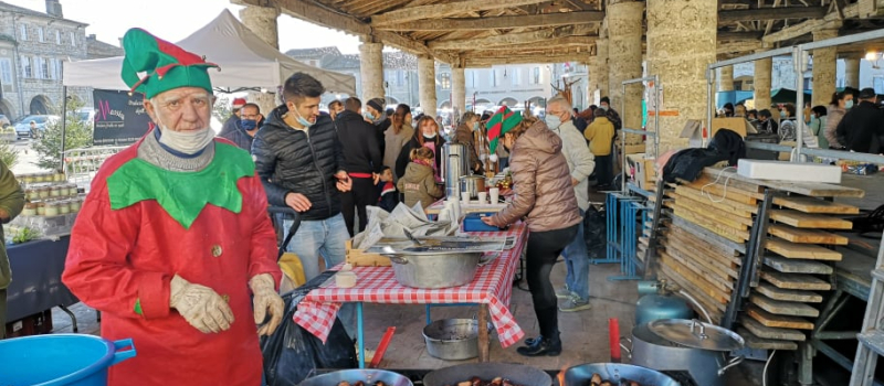 Un marché de Noel  merveilleusement réussi !