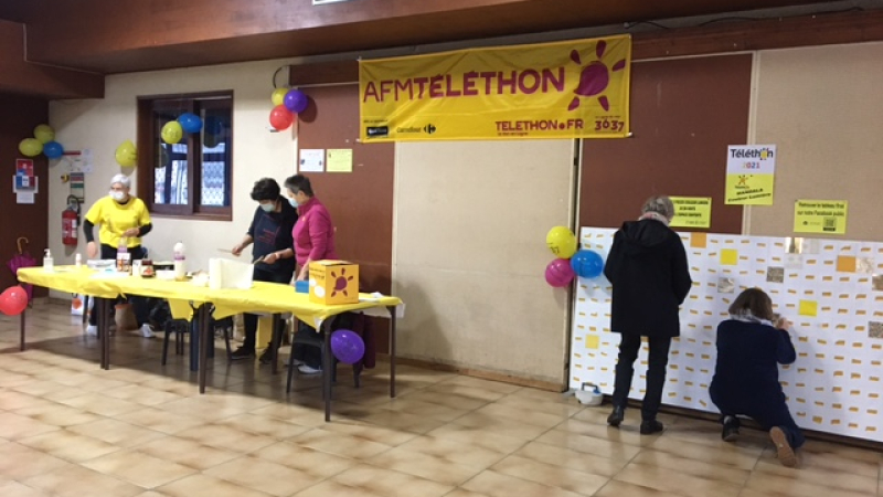 Téléthon 2021 : des dons en progression !