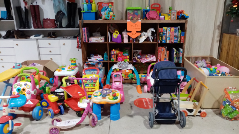 Des jouets remis a neuf vous attendent