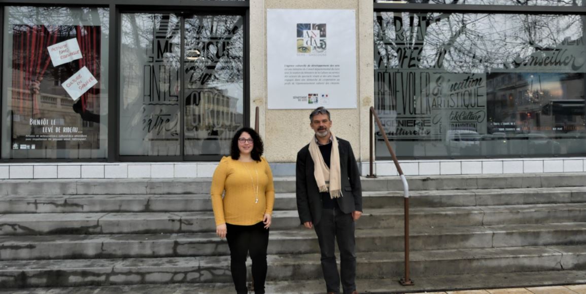 Laura Soucek-Nogues et Marc Fouilland ont participé à la conférence de presse.