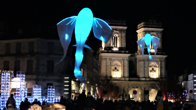 Spectacle féérique avec les "Luminéoles"