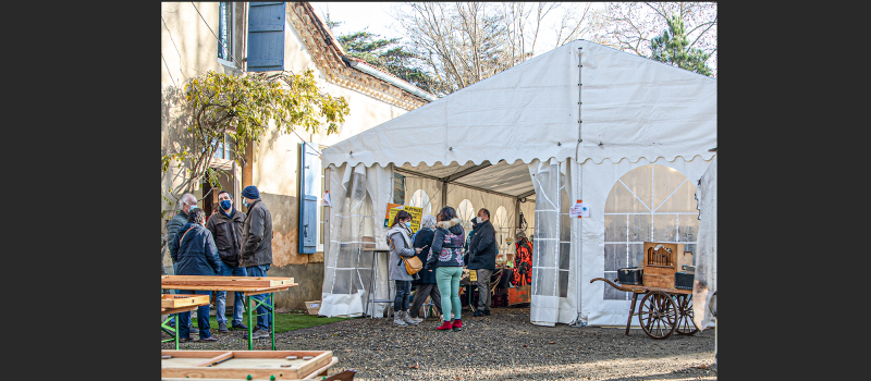 Un petit marché de Noël attractif au Houga
