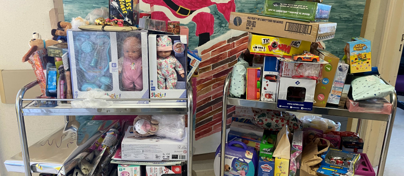 Les motards gersois font un don de cadeaux aux enfants en pédiatrie