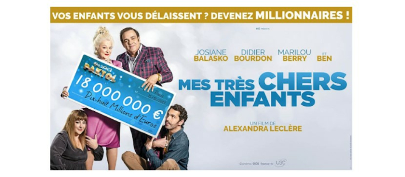 Une comédie au cinéma vendredi soir