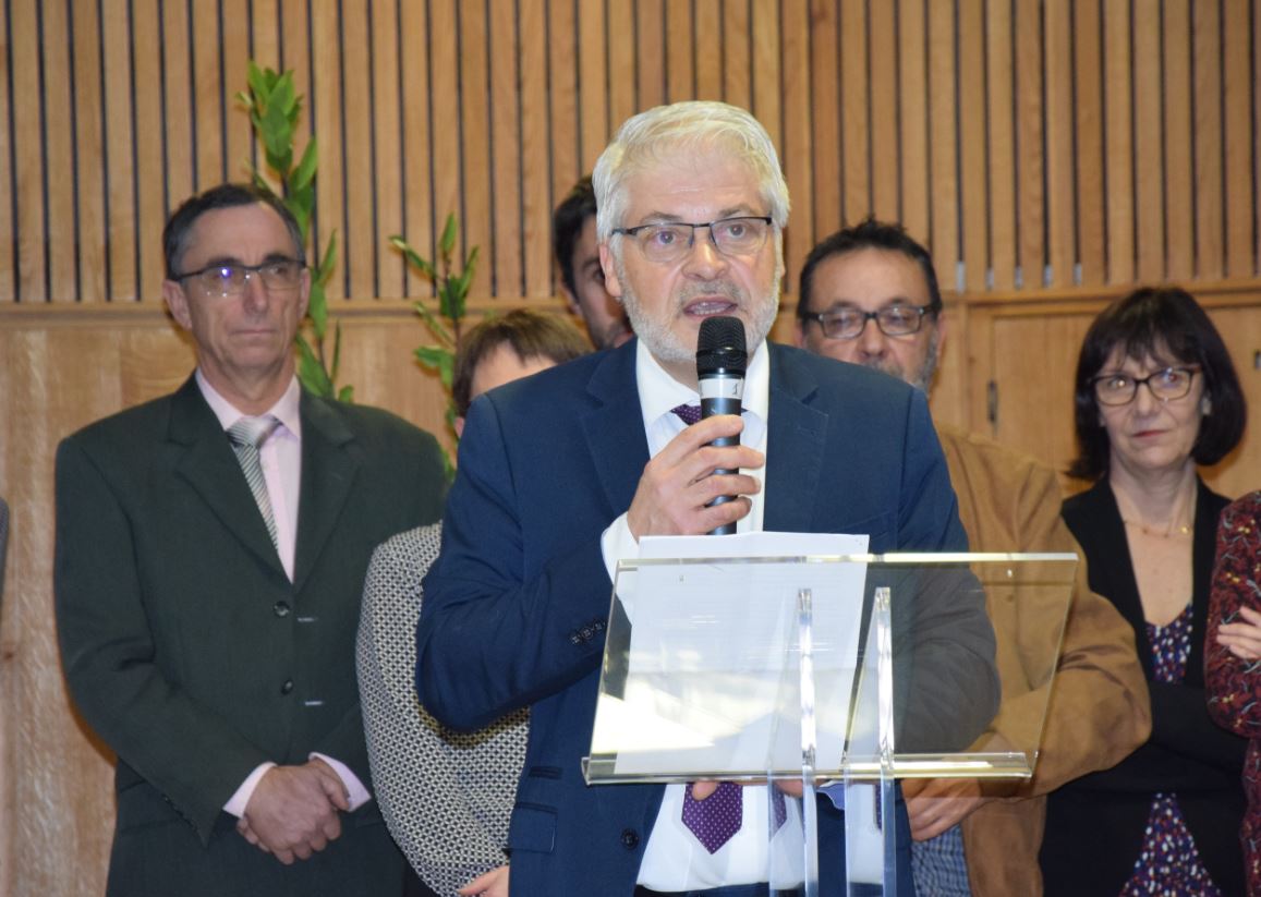 Jean-Michel Blay à la tribune