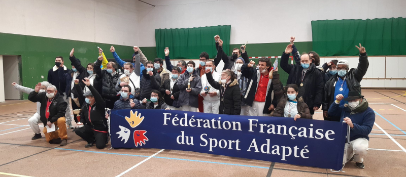 Une réussite pour la première journée interdépartementale de sport adapté