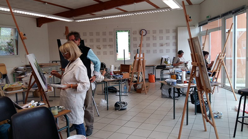 Campagn'art : Nouvel atelier de peinture