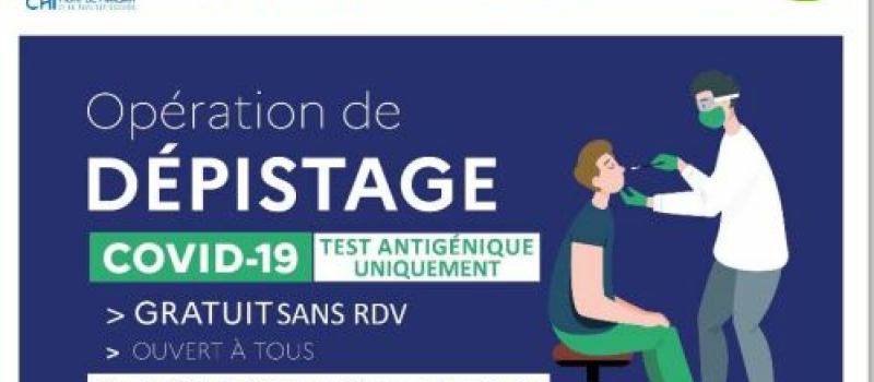 Ouverture d’un Centre de dépistage