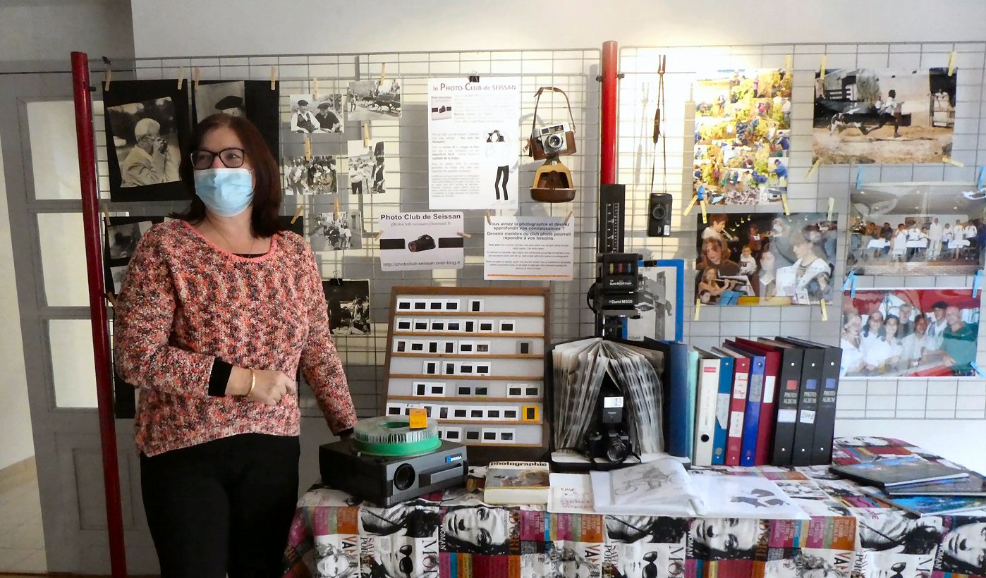 Déléguée à la culture, Isabelle Dallas s'est investie dans cette rétrospective du Photo-Club