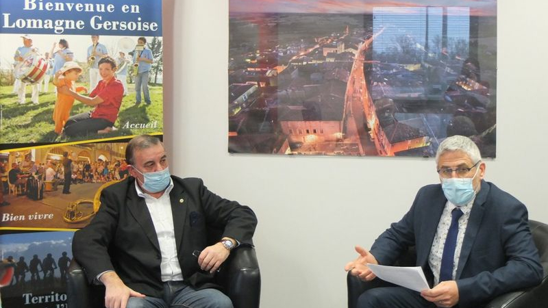 Vœux de  Xavier Ballenghien Président de la Communauté de communes de la Lomagne gersoise