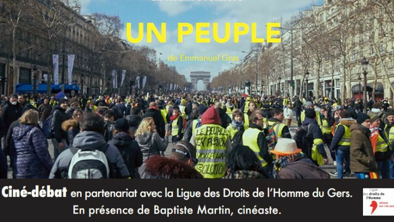 « Un peuple », ciné-débat autour des Gilets Jaunes