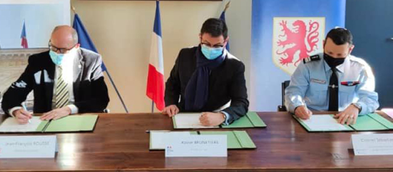 Premier contrat de sécurité intégrée du département