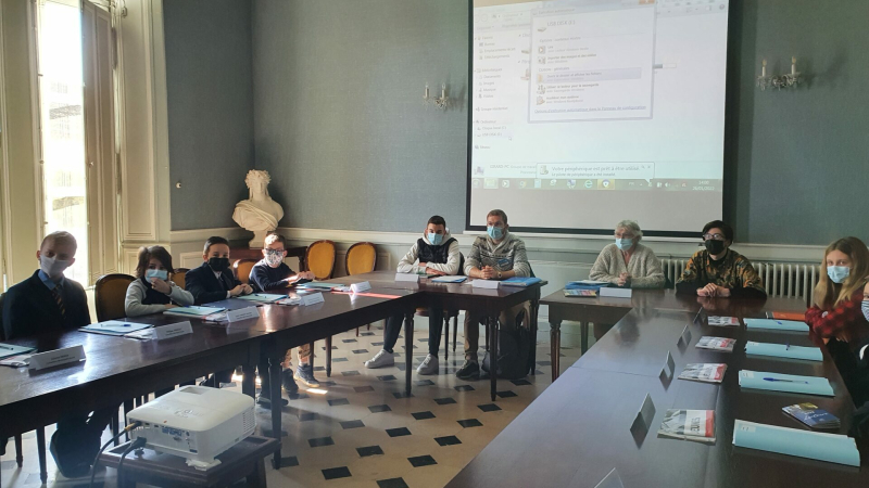Première réunion  plénière du Conseil Municipal des jeunes