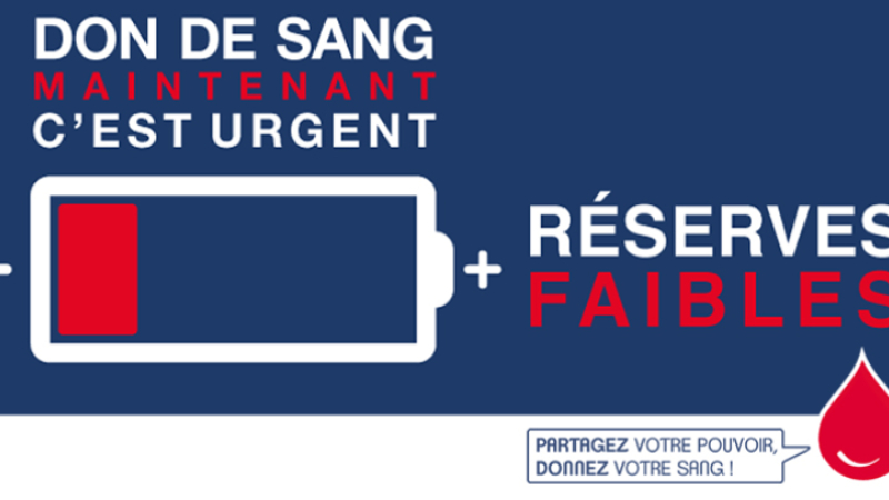 L'Etablissement Français du Sang confronté à un manque crucial de dons
