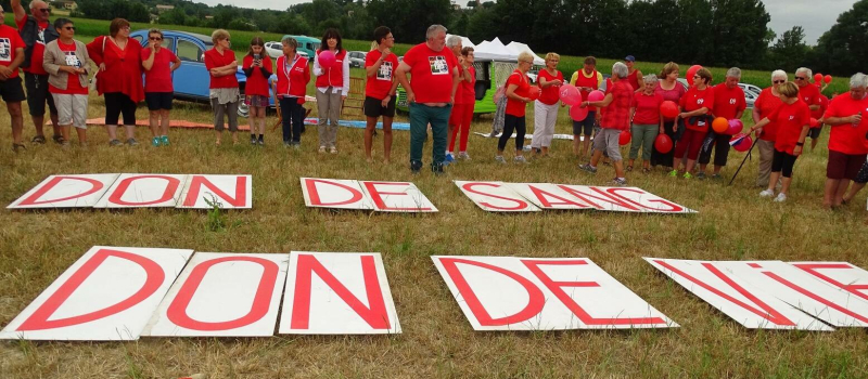 "Parcours pour la Vie" organisé par l'union départementale des associations pour le don de sang bénévole du Gers