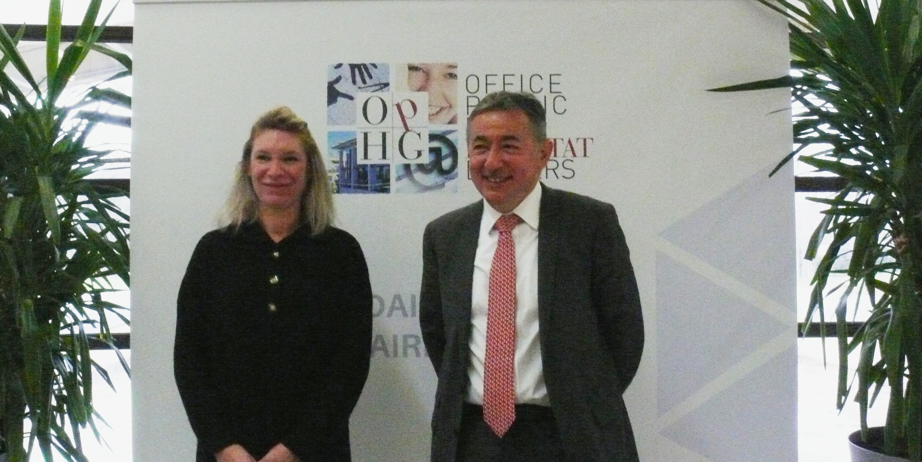 Charline Dumont et Bernard Ksaz ont présenté le projet HASS