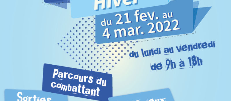 Découvrez le programme de l'espace jeunes pour les vacances d'hiver !