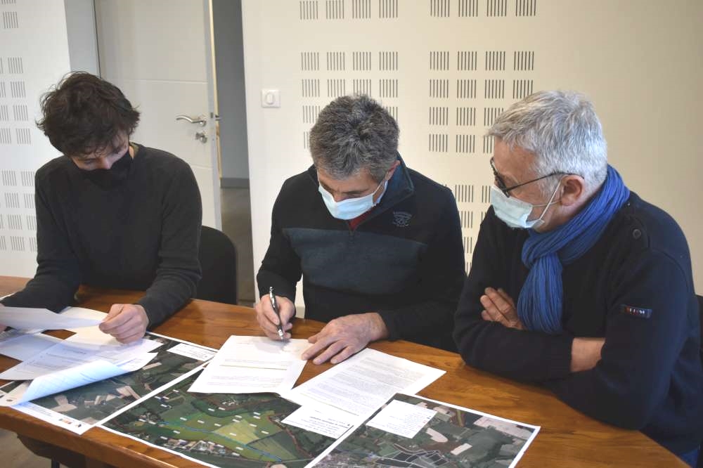 Hugo Girard, Christophe Rande, Alain Dupuy