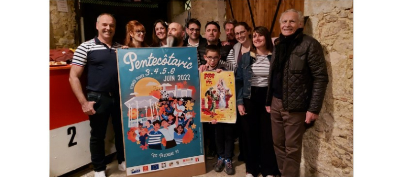 Pauline Rouault, la conceptrice de l'affiche de Pentecôtavic 2022, sur DFM 930 mercredi