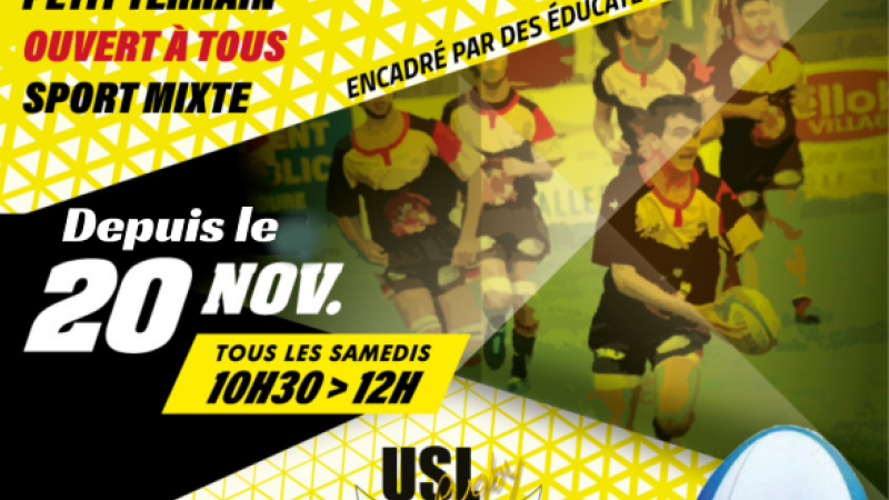 USL et rugby à 5 rapide et accessible