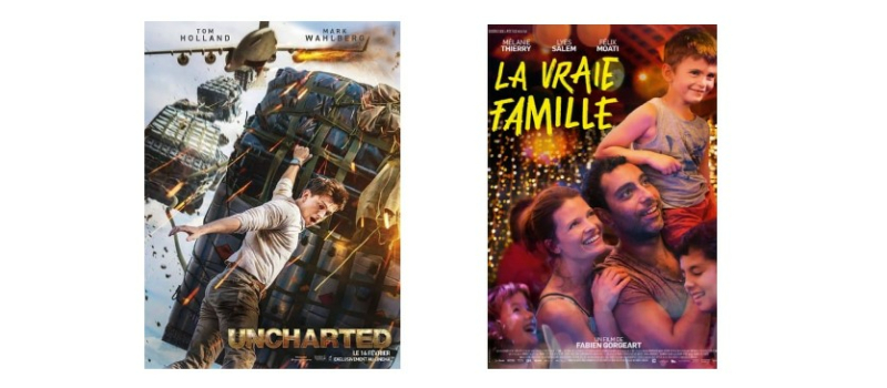 Action et drame au cinéma samedi