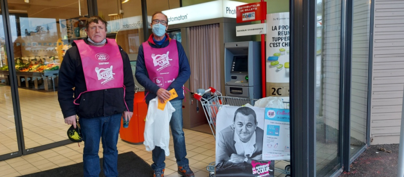Les bénévoles des Restos du Coeur comptent sur votre générosité aujourd'hui encore !